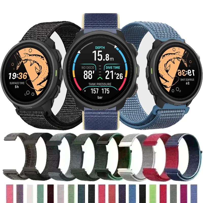 Nylon Loop Band - Sport Strap Bracelet (20mm/22mm)