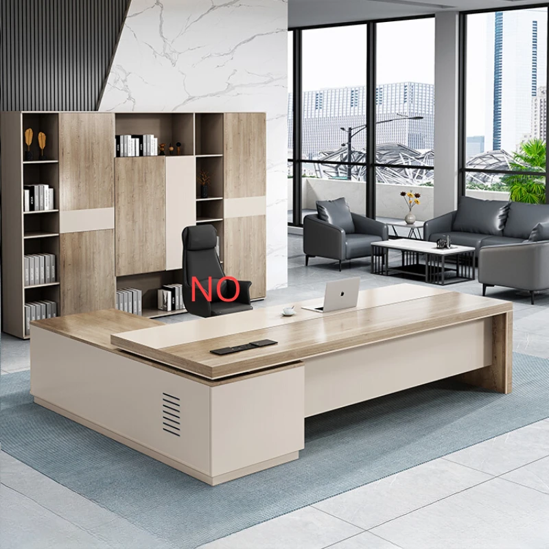 Boss Boss Office Desks Modern Simplicity General Manager Charge Combination Office Desks Chairman Escritorios Furniture QF50OD simplicity modern office desks charge manager fashion boss office desks combination mesa escritorio working equipment qf50od