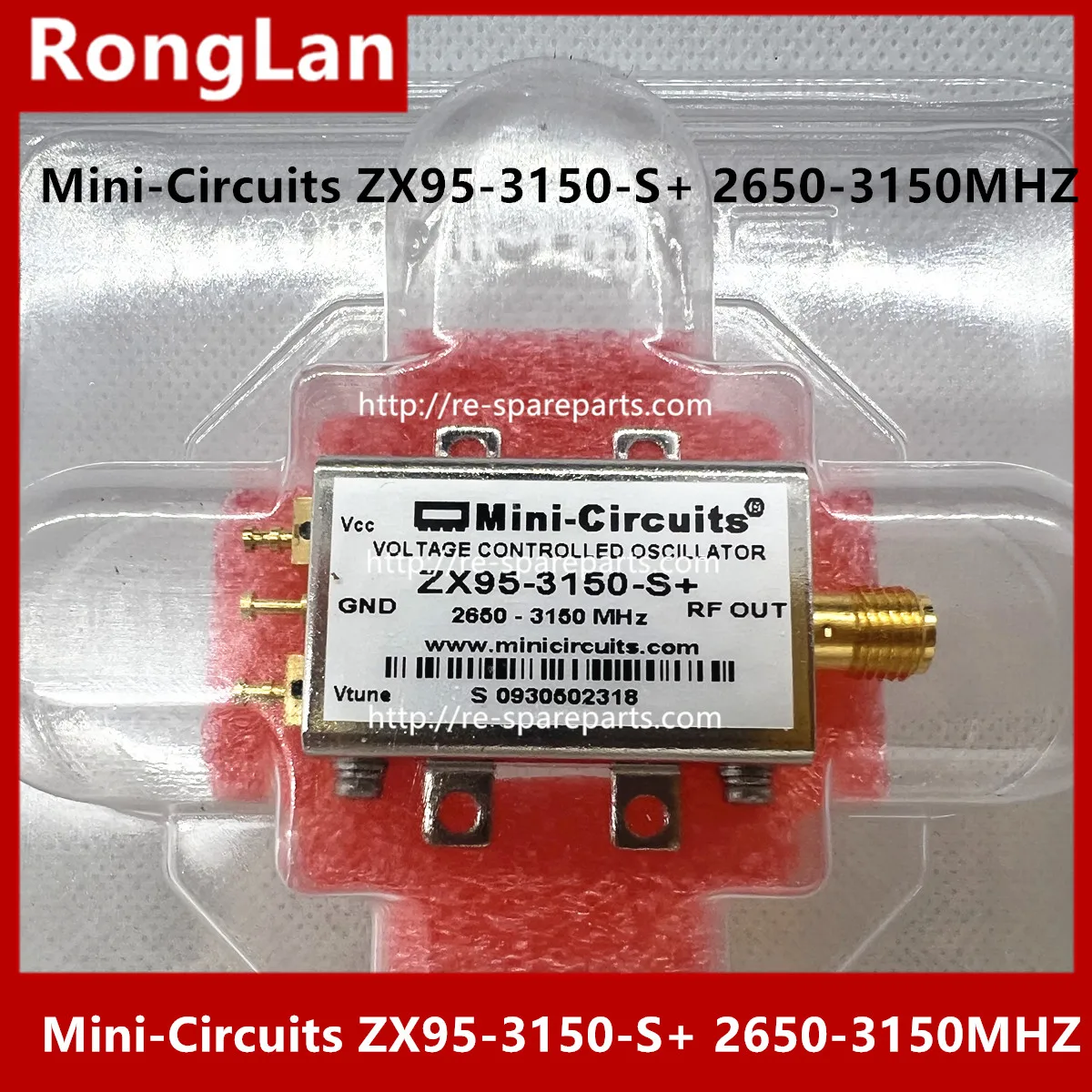 LAN] Mini-Circuits ZX95-3150-S+ 2650-3150MHZ voltage