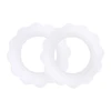 2pc Silver Nursing Cups Covers Silcone Rings Newborn Essentials Must Haves Breastfeeding Nipple Nursing Accessories 4