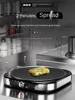 220V Crepe Makers New Grains Griddle Commercial Electricity Pancake Machine Cooking Appliances 2200W Single-side Heating 40CM 1