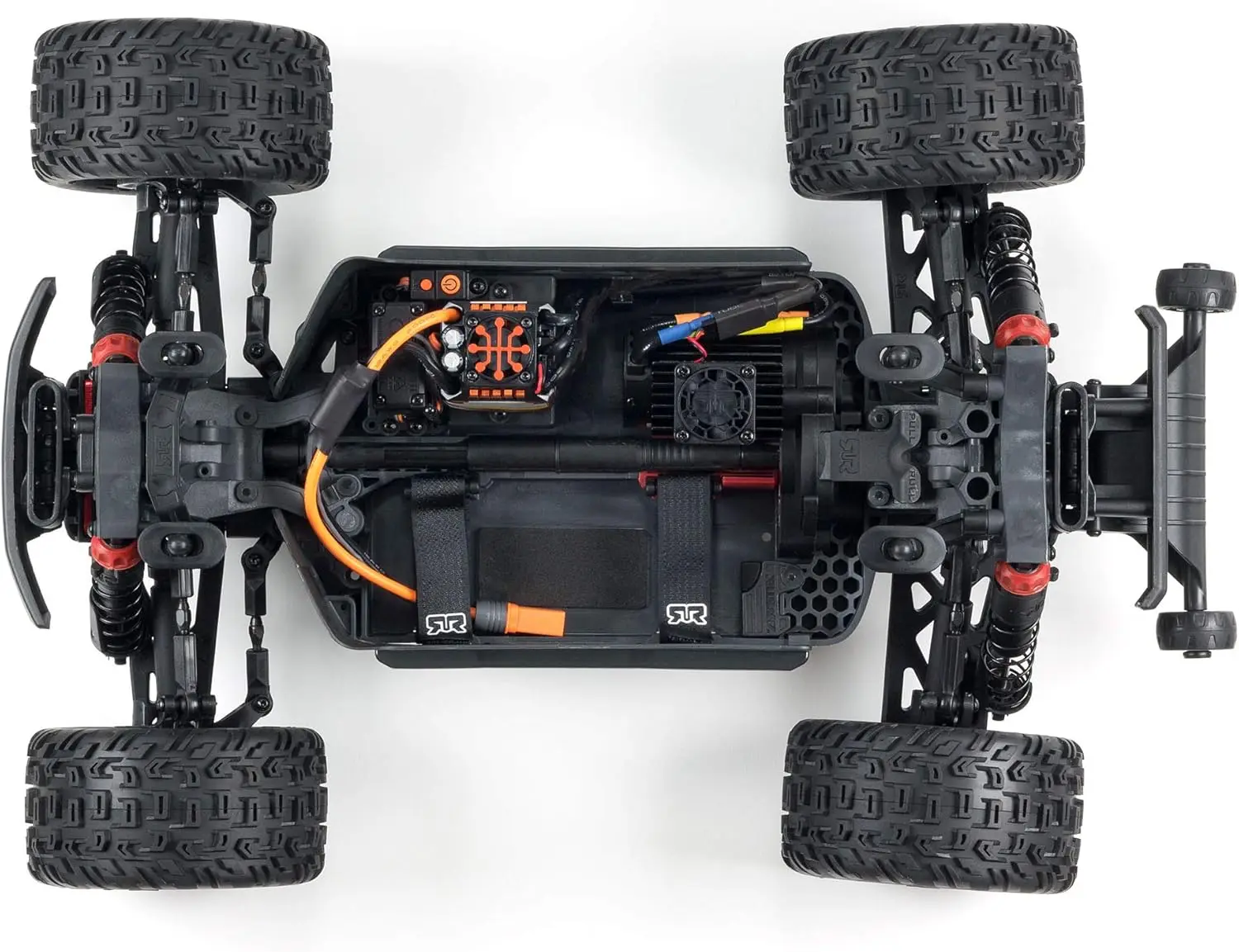 RC Truck 1/10 VORTEKS 4X4 3S BLX Stadium Truck RTR (Batteries and Charger Not Included), Red, ARA4305V3T1