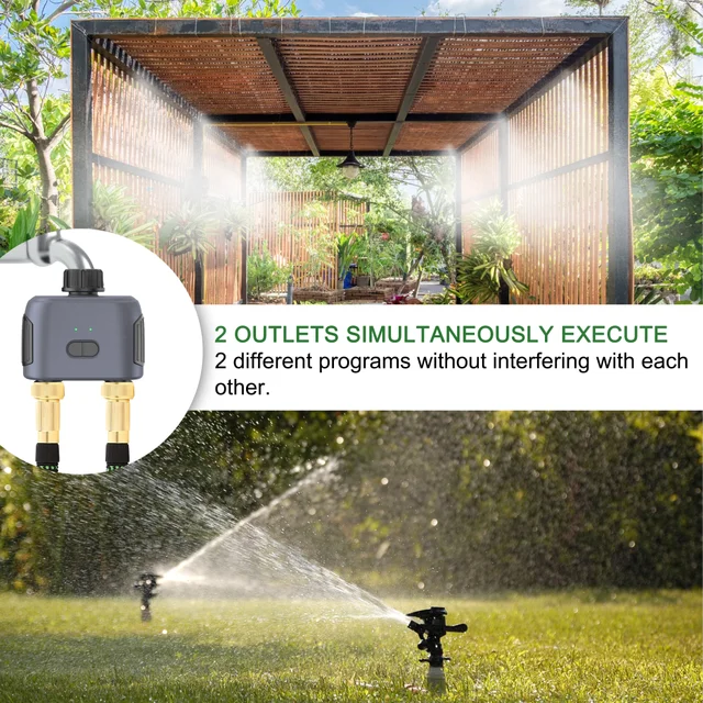 Tuya Smart Zigbee Watering Timer Sprinkler Drip Irrigation System Irrigation Watering System Sprinkler Timer Garden 2