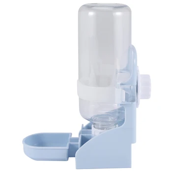 500ml Pet Parrots Birds Drinker Pigeon Rabbit Drinking Water Feeder Bowl Cat Dog Cage Hanging Water Dispenser Device