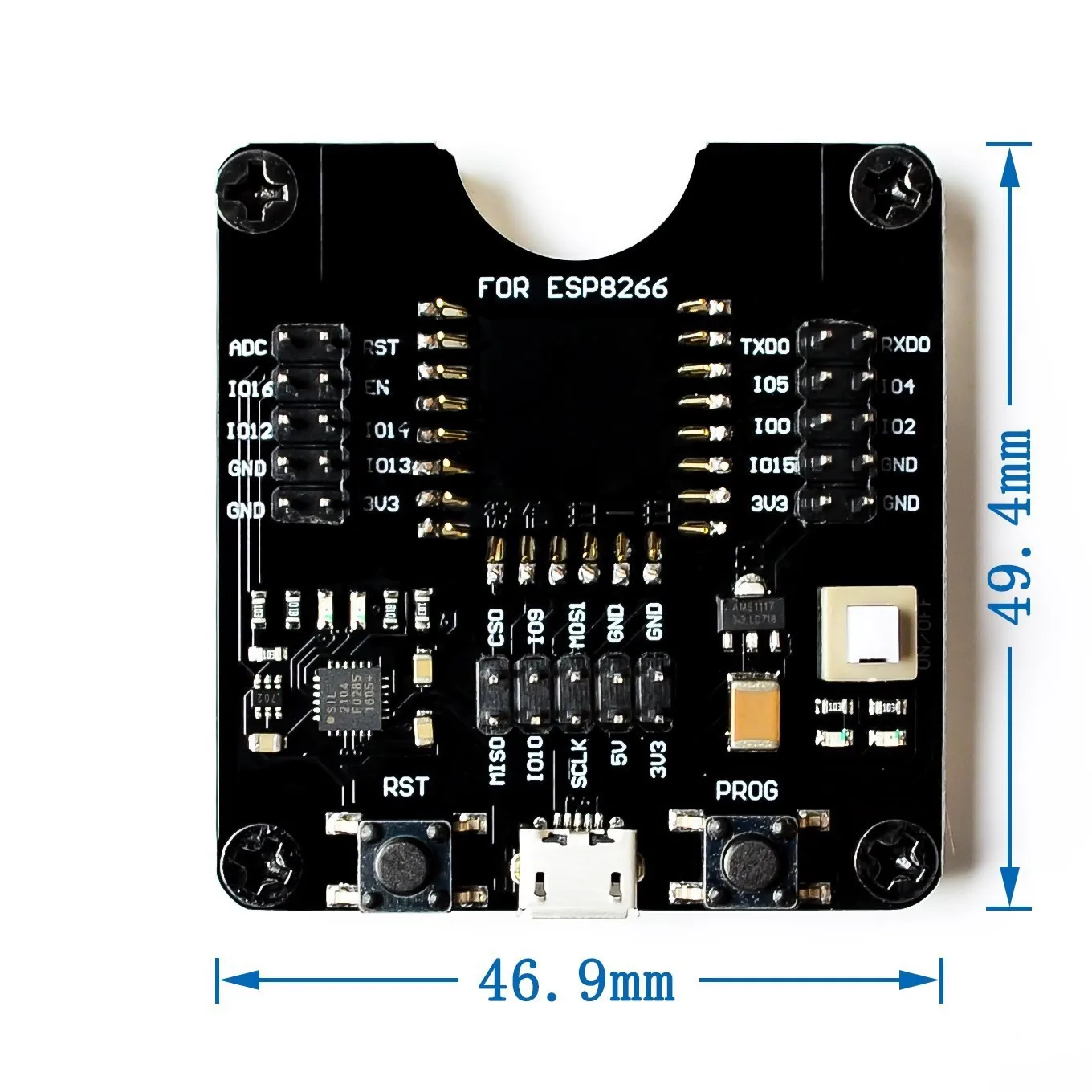 รูปสินค้า บอร์ดพัฒนา ESP32-WROVER สำหรับโปรแกรมเมอร์และซ็อกเก็ตดาวน์โหลด คุณภาพดี