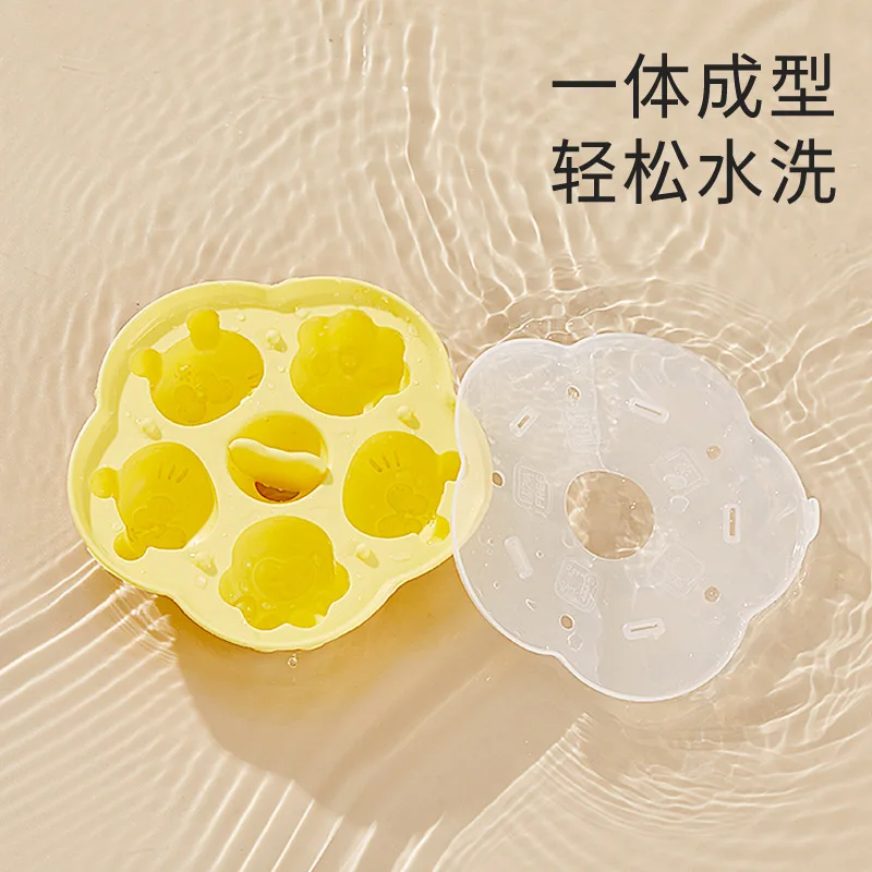 Baby Ice Cream Pops Silicone Mold Ice Cream Maker Popsicles Molds Baby Fruit Feeding Pacifier Teether Toy Sutff