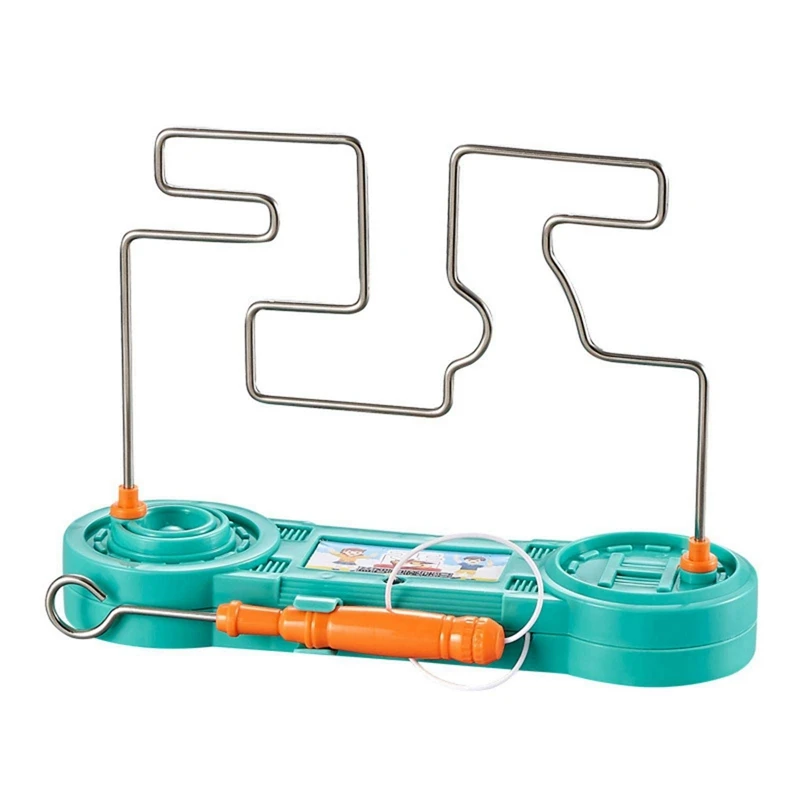 Bump Maze Toy Electric Dont Buzz The Wire Game Classic Tabletop Puzzle Game Retro Toys For Family Gathering 6