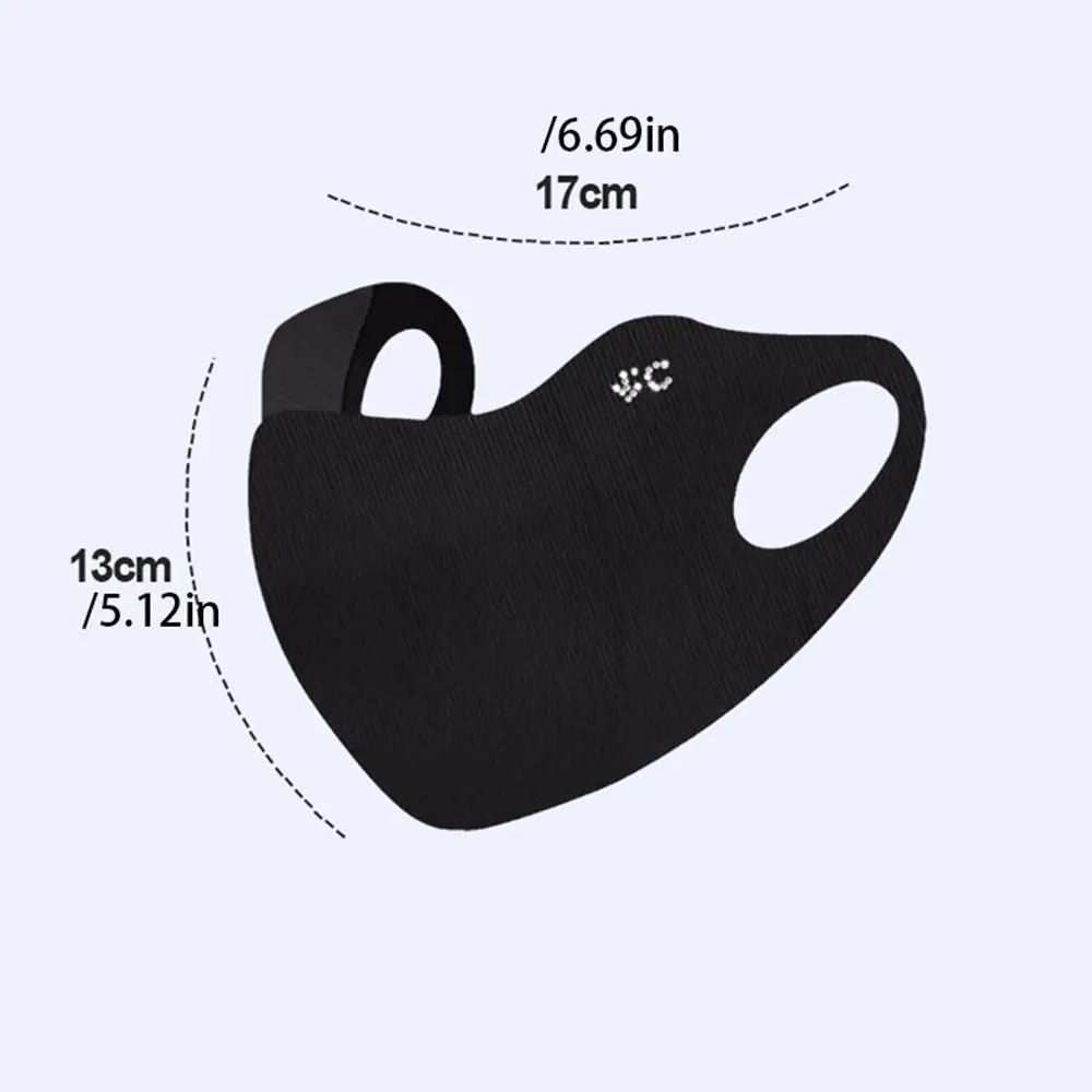 Sunscreen Face Scarf Ice Silk Mask Adjustable Face Mask Summer Face Cover Sunscreen Veil UV Protection Face Gini Mask Hiking 4