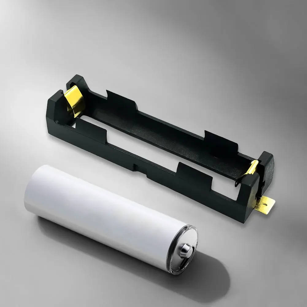 Bronze Pin 18650 SMT Battery Holder for Rechargeable Power Supply