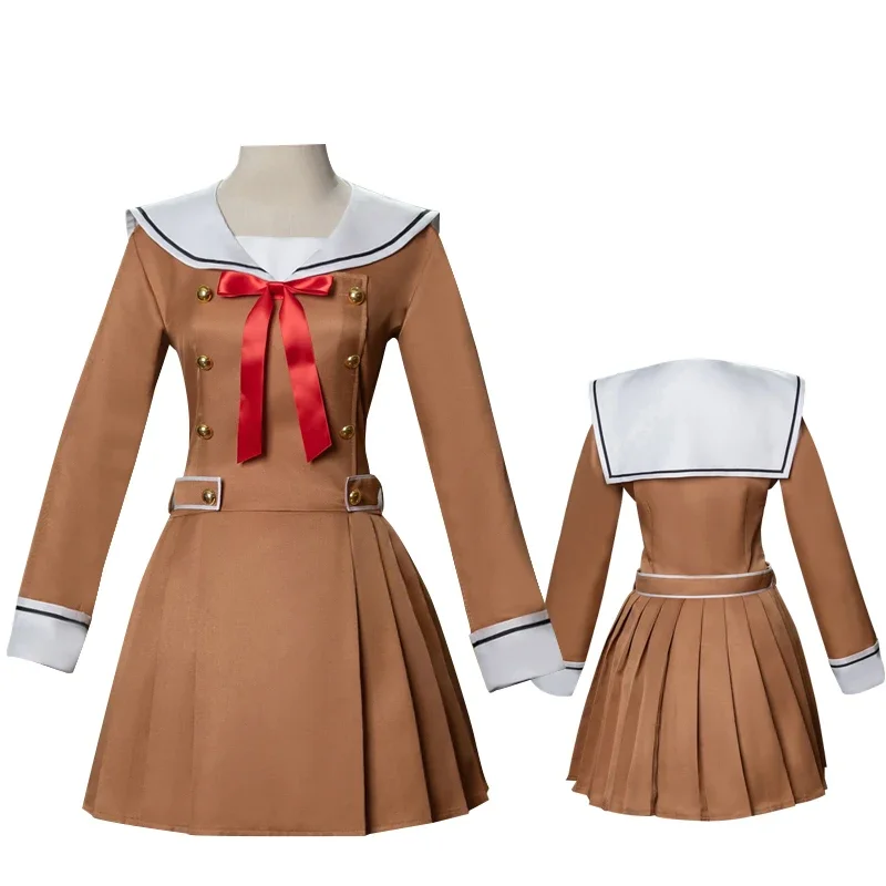 

Anime BanG Dream Cosplay Costume Poppin Party Dresses Saya Yamabuki Sets Sailor Suit Toyama Kasumi School Uniform