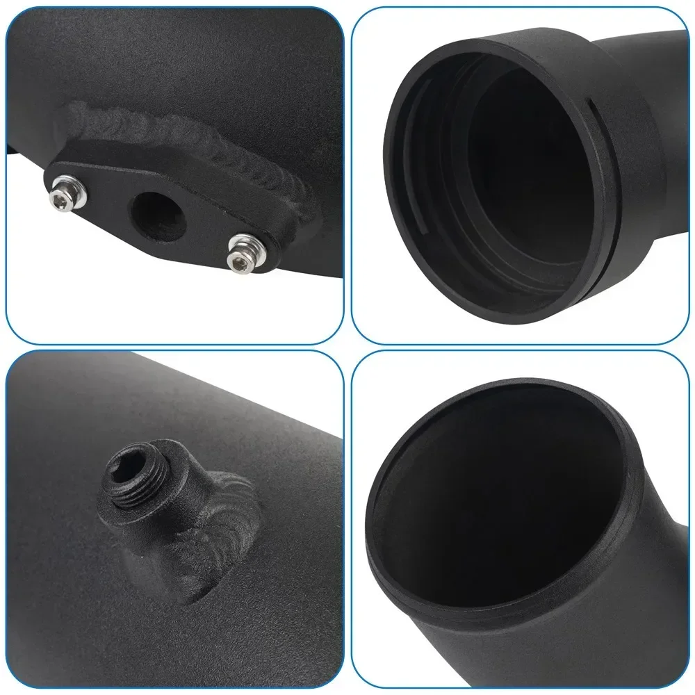 3Inch Intake Turbo Charge Pipe Aluminum for BMW N55 135i 335i E92 E93 E82 XDrive 2011-2012 Intake Turbo Cooler Kit N55