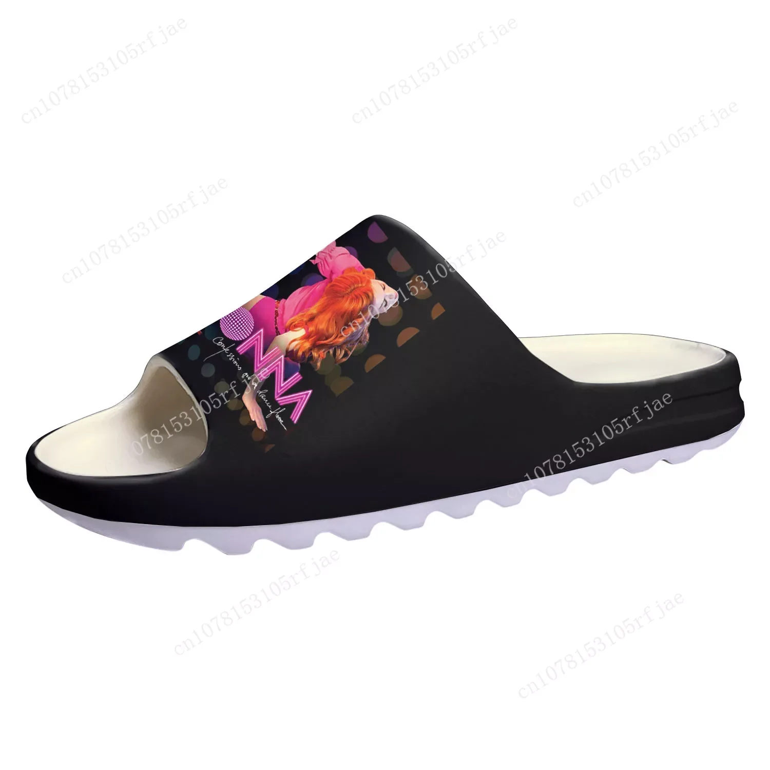 Madonna Rock Singer Disco Music Soft Sole Sllipers Home Clogs Water Shoes Mens Womens Teenager Beach Customize on Shit Sandals