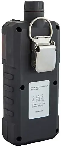 Monitor by Forensics Built-in Pump Multi Gas Meter O2, CO, H2S, LEL Color Display & Graphing USA NIST Calibration Comp