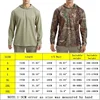 Tactical T-Shirts UPF Sun Protection Mens Long Sleeve Hoodie Casual Quick Dry T Shirts Hiking Cycling Sports Run Pullover Tops 4