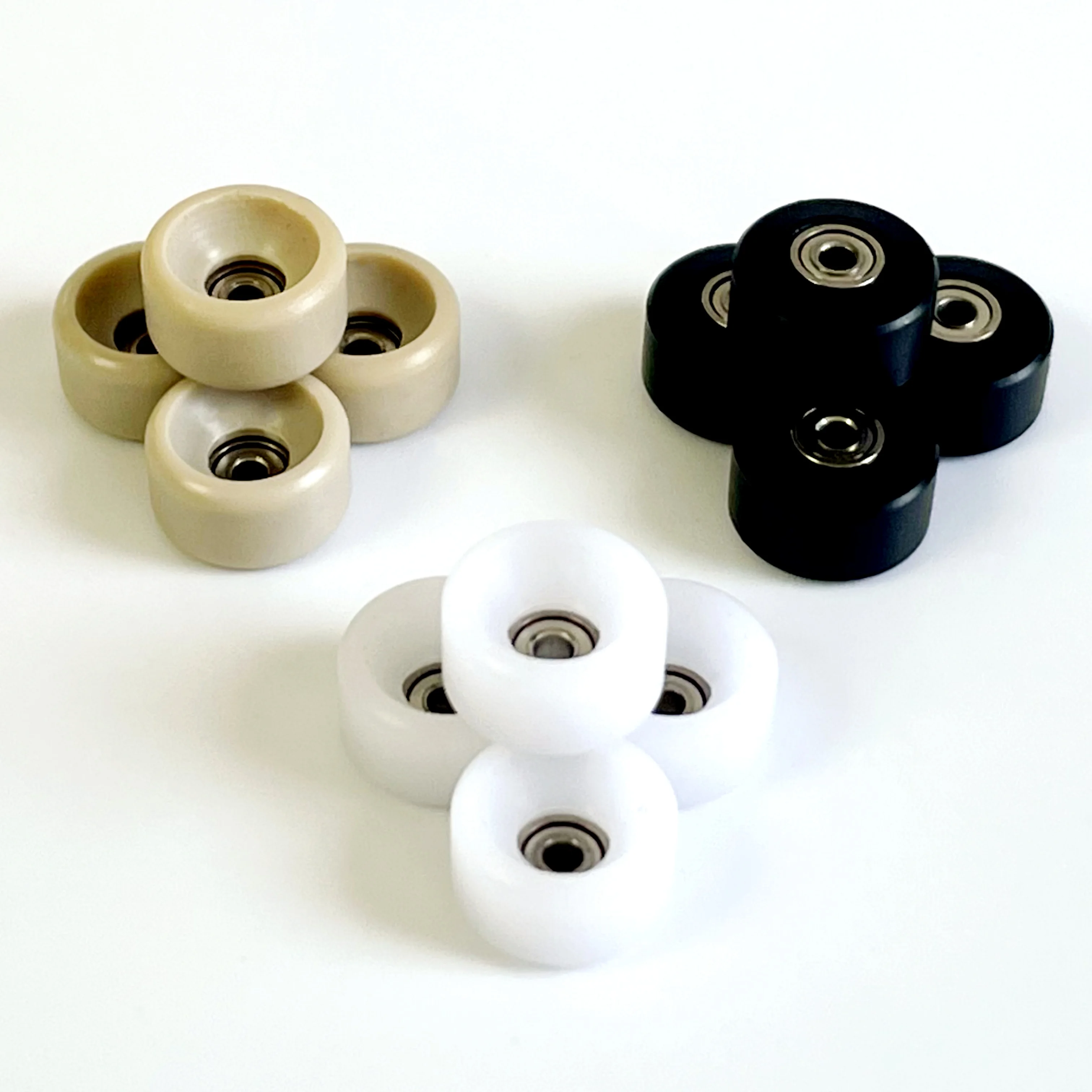 Bowl Shape Fingerboard Wheels CNC Made with High Speed Bearing for Mini Skateboard Finger Skate Board Toys finger skateboard toys fingerboard set