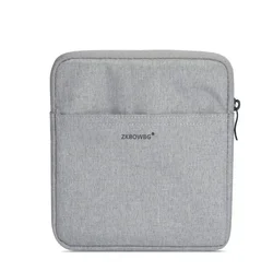 7 Universal EBook Sleeve Case - Stylish Protective Pouch Cover (Light Grey)