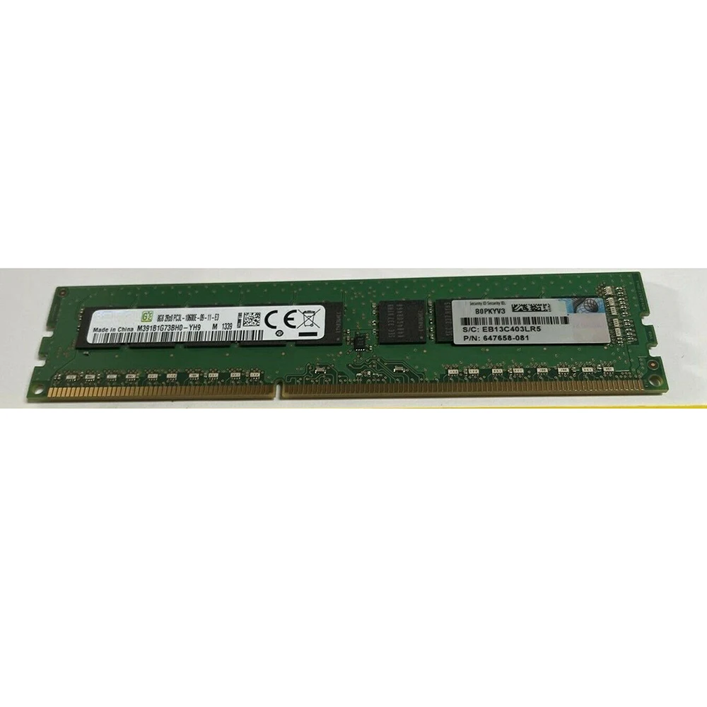 Muslimate 664969-001 647658-081 PC3L-10600E RAM 8GB DDR3 1333 ECC UDIMM  memoria Server nave veloce di alta qualità - AliExpress