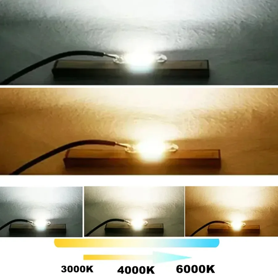 Description Picture 3 of itemHigh Power LED COB Chip 7660 Light Source DC30V150V for Down Light Bulb Lamp 50W Cold White 5000LM For LED Flood Light Bulbs DIY