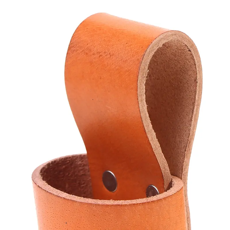 1pcs Leather Hammer Holder Axe Holster Tool Organizer Woodworking Hanging Hammer Set Trigger Glove Sheath Case Ax Belt Loop best tool bag