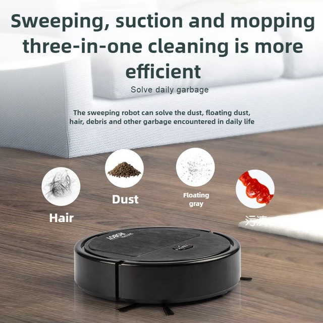 Sweeper Fully Automatic Sweeping Robot Sweep Vacuum Cleaner Mopping The Floor Mini Cleaner Home Use Lazybones Intelligent 1