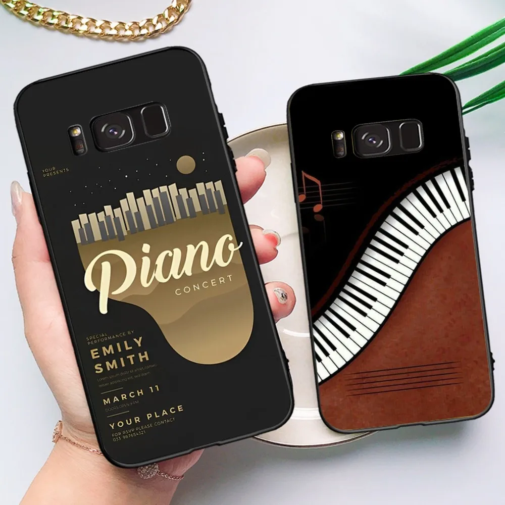 

Music Piano Phone Case For Samsung Note 8 9 10 20 Pro Plus Lite M 10 11 20 30 21 31 51 A 21 22 42 02 03