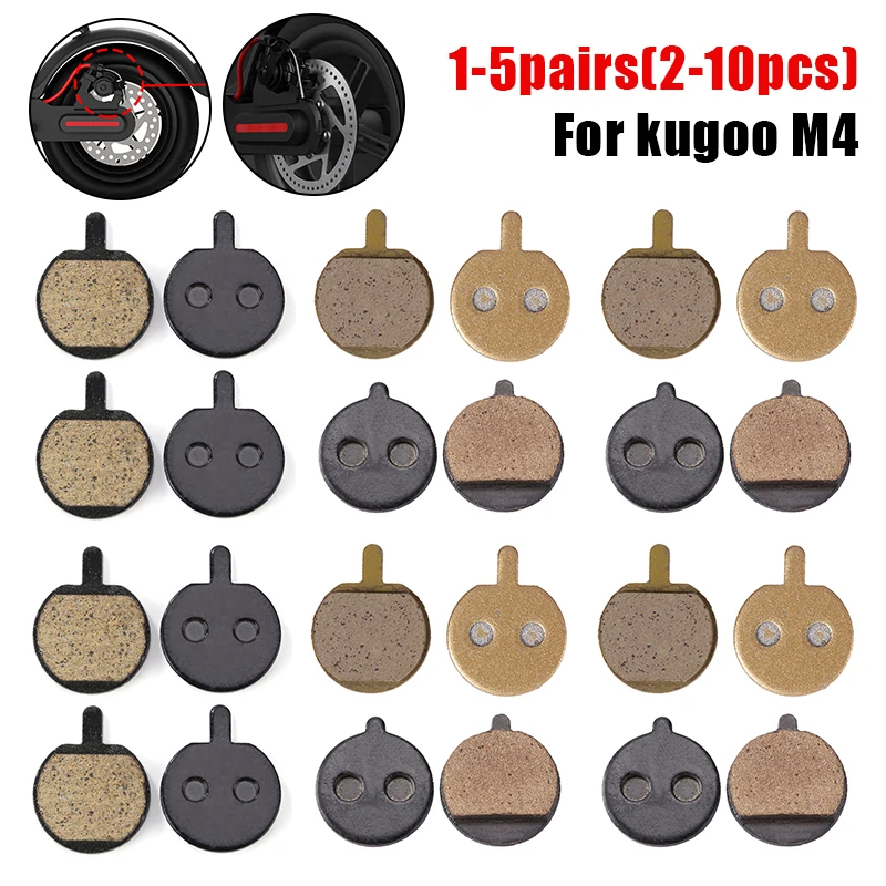 15Pair Brake Pads Replacement Parts for KUGOO M4 PRO Electric Scooter