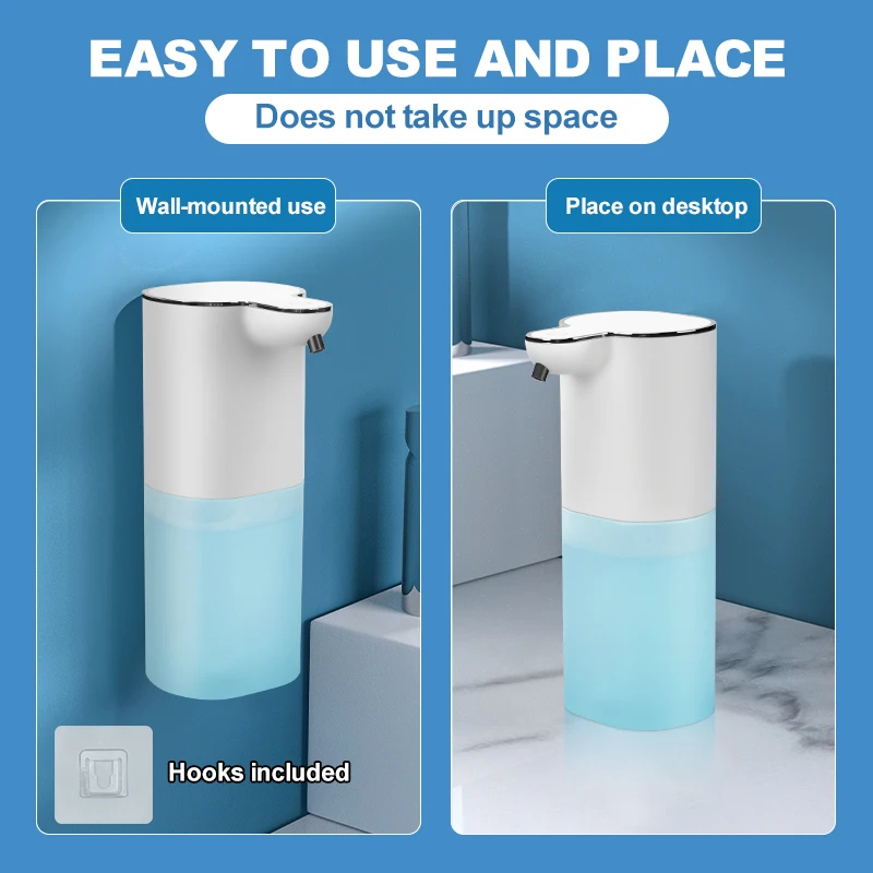 Automatic Sensor Soap Dispenser Touchless Infrared Sensor Usb Charging Foam Liquid Soap Dispenser Hand Sanitizer For Bathroom