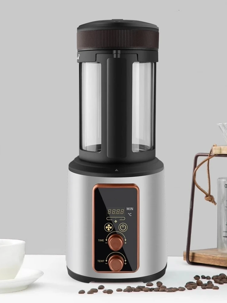 Coffee Bean Roaster Small Household Commercial Temperature Regulating Cooling Automatic Timing Hot Air Bean Roast Kitchen coffee bean roaster
