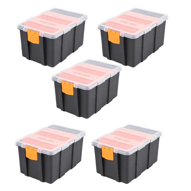 5x-f-156d-portable-plastic-tool-parts-box-suitcase-electrician-tool-box-storage-tools-box-suitcase-case-holder