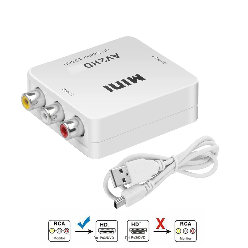 AV-HDMI ȣȯ  RCA , PC HDTV  NTSC PAL  ռ AV Ϸ , RCA AV CVSB L R