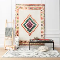 Moroccan Style Carpets for Living Room Large Area Bedroom Decor Plush Carpet Thicken Persia Floor Mat Home Fluffy Soft Study Rug 1