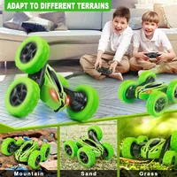 Rc Stunt Cars Children’S Double Sided Flip Remote Control Car 2.4g High Speed 360° Rotation Drift Auto Toys Gifts For Boys Girls 1