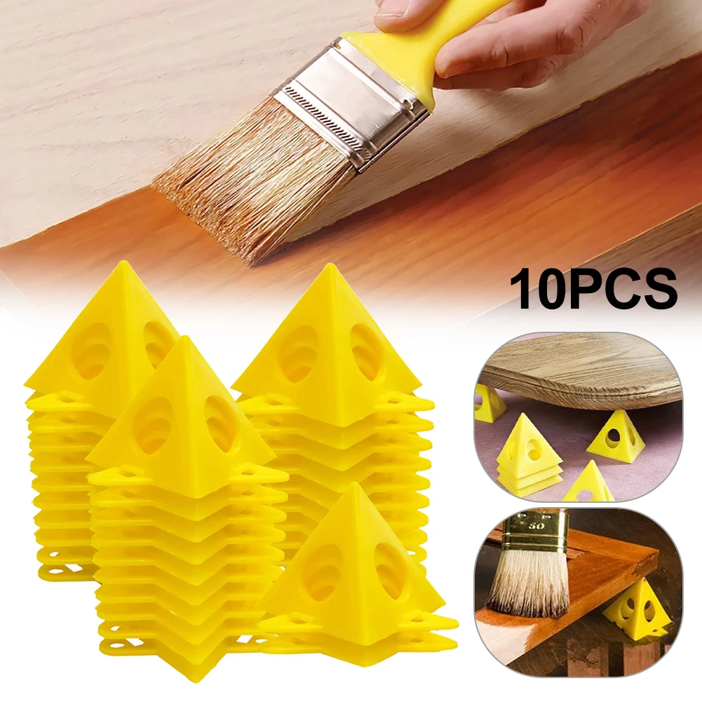 10pcs Painting Pyramids Stands Mini Triangular Canvas Stand Woodworking Use  Mini Painters Pyramid Stands Tools Plastic Bracket - AliExpress