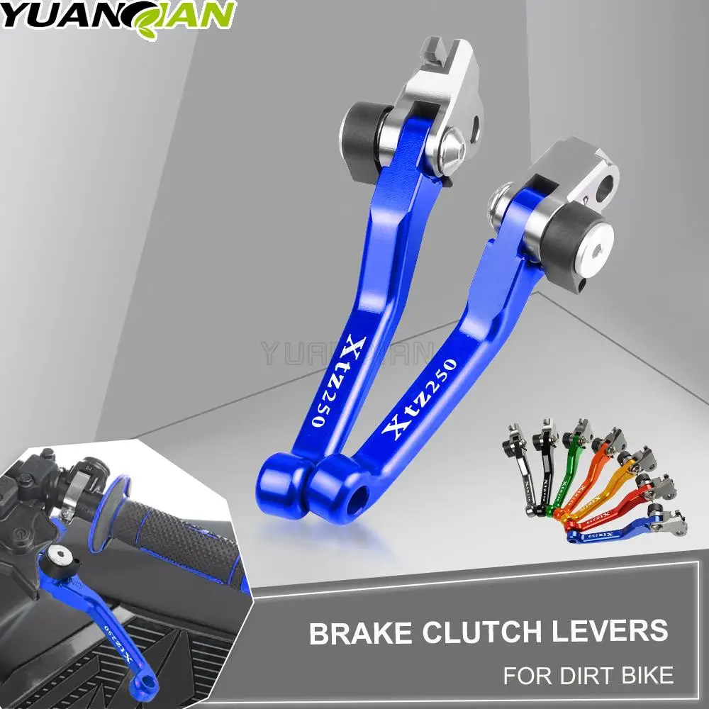 

For YAMAHA XTZ250 2006-2017 2016 2015 2014 2013 2012 2011 2010 2009 Folding Pivot Dirt Bike Brake Clutch Handle Lever XTZ 250