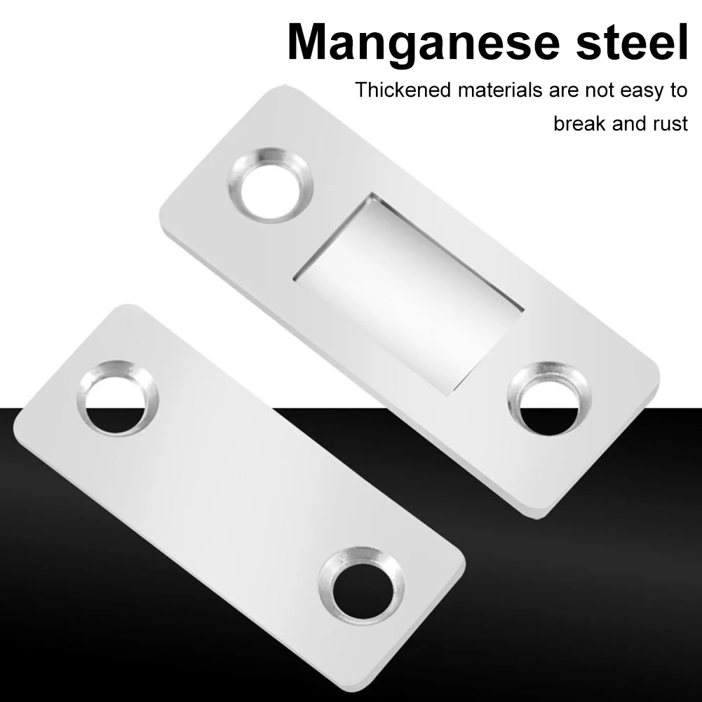 Magnetic Door Catch Ultra-thin Cabinet Magnets Closer Furniture Strong Magnetic Suction with Adhesive Tape for Cupboard