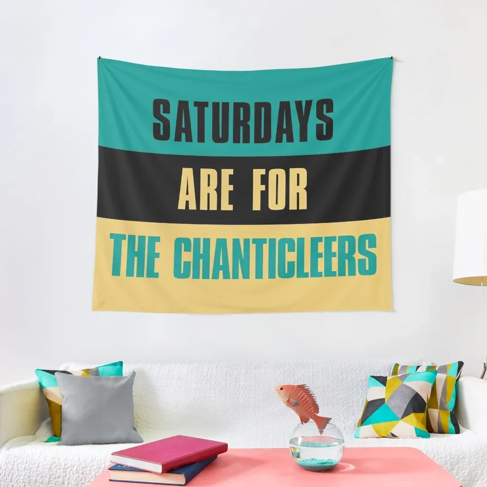 

Saturdays are for The Chanticleers, Coastal Carolina University Tapestry Wall Tapestries Decoration For Home Tapestry