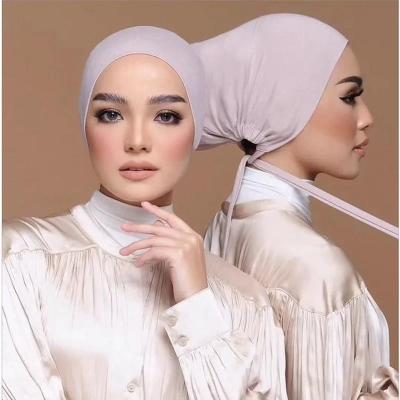 

Islamic Scarf Hijab for Women, Cotton Bucket Hat, Barrel Bib, Modal Scarf, Elastic Hat, Female, 2023