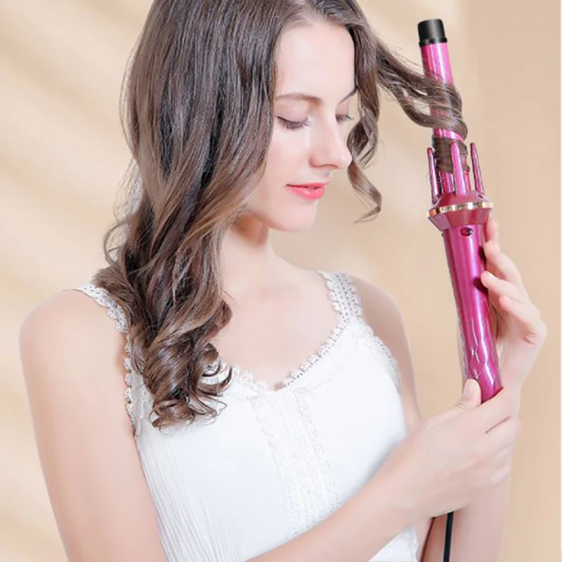 Salon Professional Electric Styling Machine Rotating Auto Magic Curling Iron Automatic Hair Curler