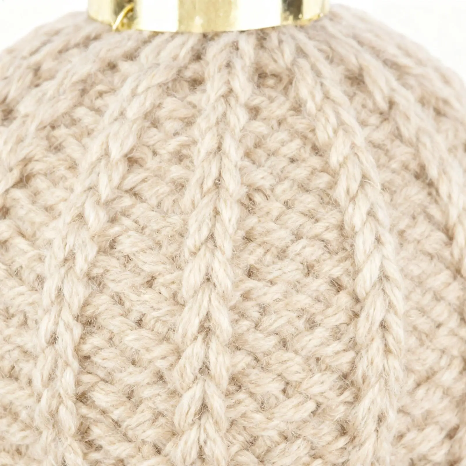 Christmas Tree Ornaments Crochet Table Centerpieces 12 Pieces Yarn Ball Pendant Decorations For Party Garland Wreath Living Room