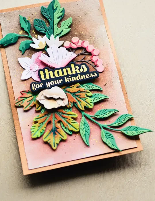 Birch Press Design Sugar Script Sentiments Hot Foil Plate and Die Set Scrapbook Diary Decoration DIY Embossing Template Card