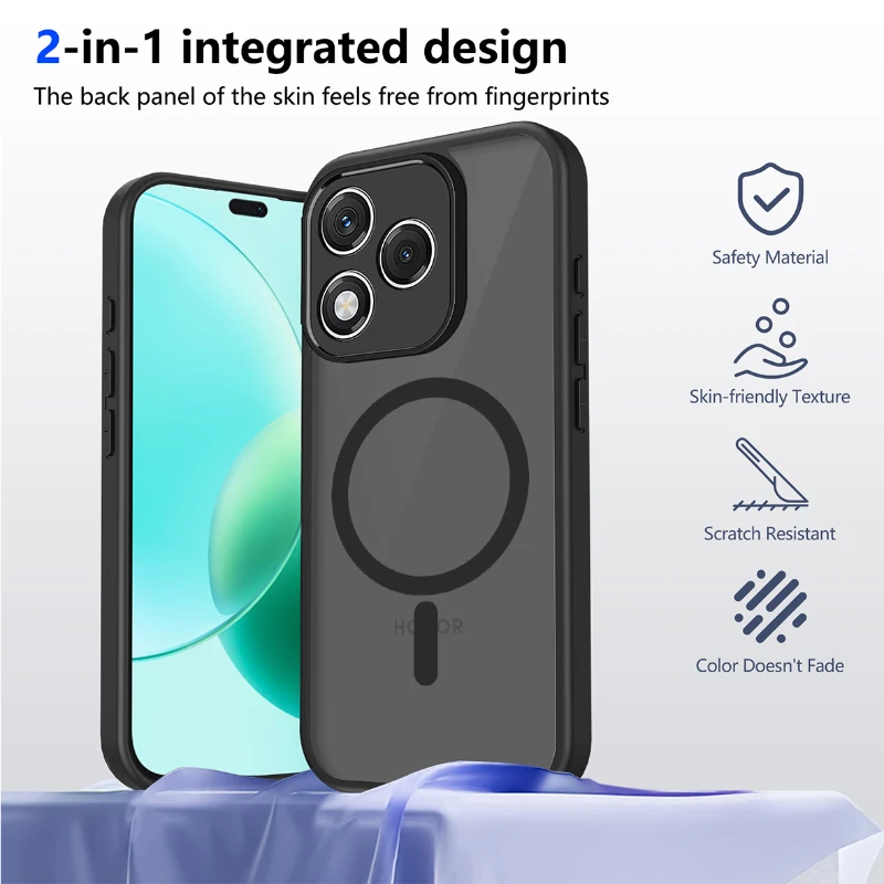 Magsafe Soft Border Translucent Phone Case