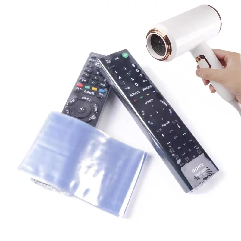 

5/20PCS Heat Shrink Film Clear Video TV Air Conditioner Remote Controller Protector Cover Home Dust Waterproof Protective Case