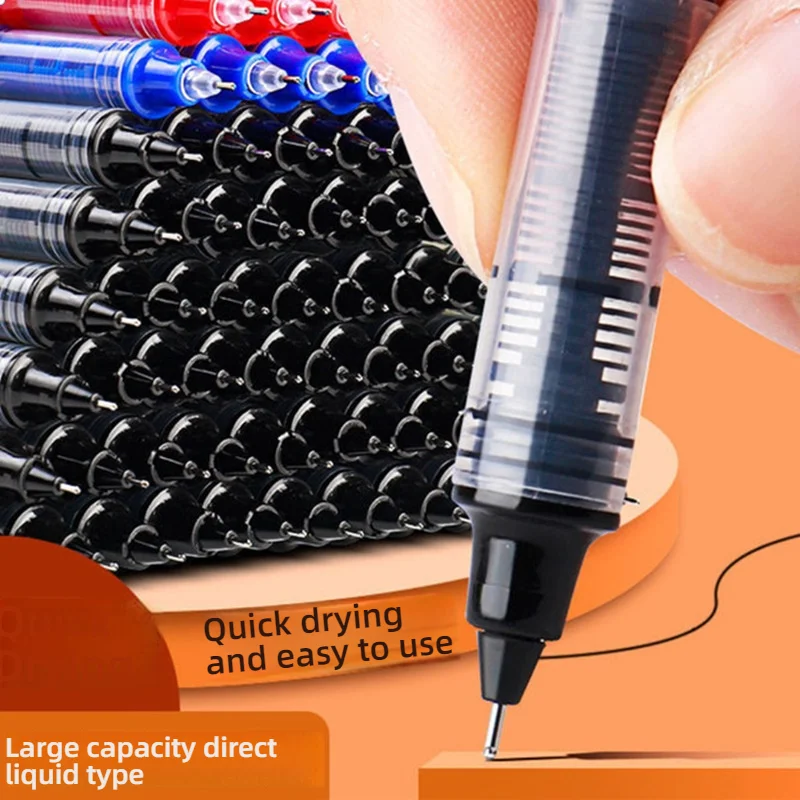 Ballpoint Pens Set: 24/40/80 Black + 3/5/10 Blue/Red | Smooth Writing for University, Office & School | Quick-Drying Ink, Comfor - 2