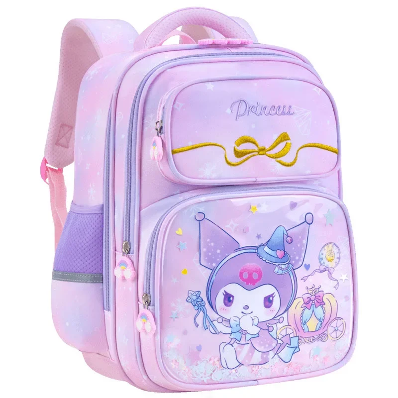 Sanrio Kuromi Cinnamoroll Kids School Backpack Kawaii Student Toddler Book Class Bags Girls Luggage Children Child Stationery