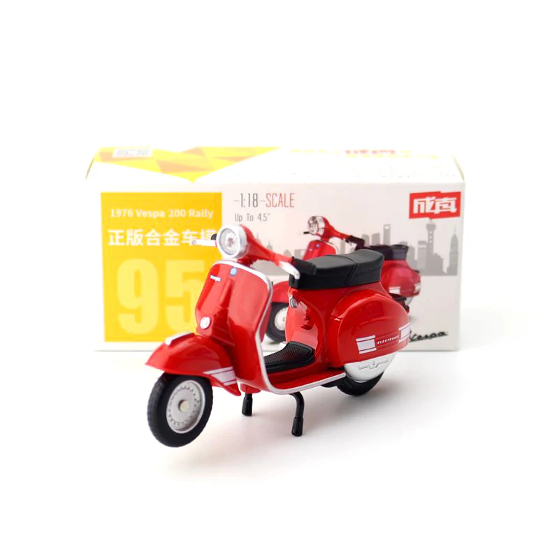 Caipo 1:18 GSX-R1000 YZF-R1 Vespa 200 Alloy&Plastic Model Toy Motorcycle 5
