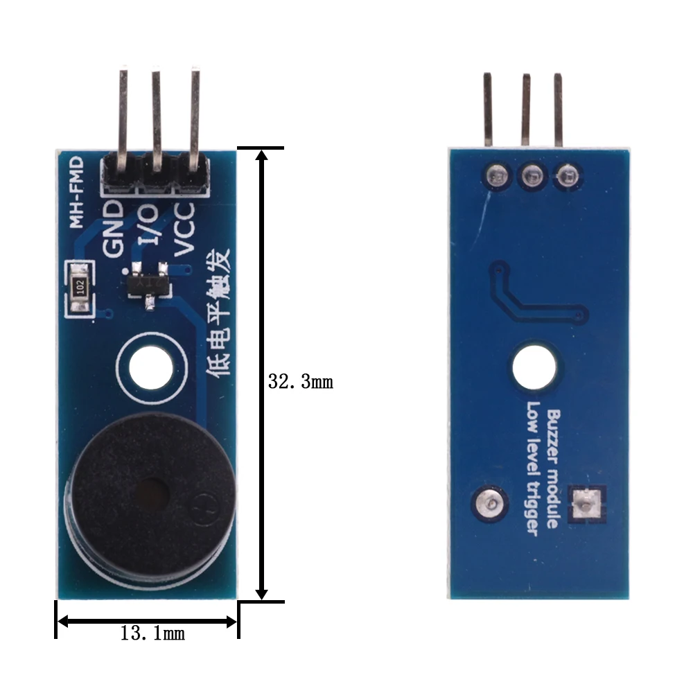 Active / Passive Buzzer Module DC 3.3-5V For Arduino Smart Car DIY Kit Low Level Trigger Control Board Sound Sensor