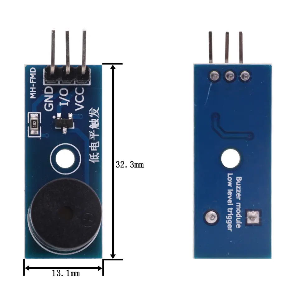 High Quality Active/ Passive Buzzer Module DC 3.3-5V For Arduino Smart Car DIY Kit Low Level Trigger Control Board Sound Sensor image 6