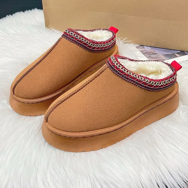 Introducing the 2023 New Women s Wool Slippers: Warmth Meets Style and Comfort!