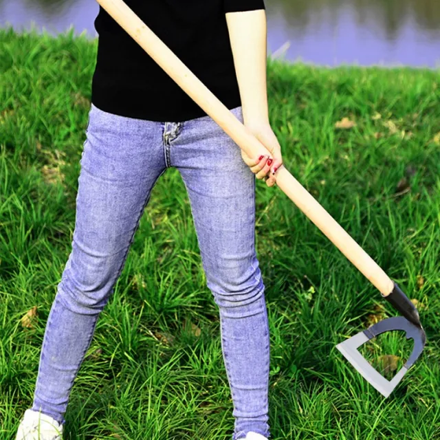 Mezőgazdasági Kapák Gyomlálása Gereblye Kézi Acél Üreges Kapa Ültetése Zöldségkertészet Meglazító Talajkerti Felszerelések Szerszámok - Image 5