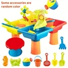 4 In 1 Colorful Kids Sand Water Table With Beach Sand Water Toys, Sensory Table Outdoor Toys Backyard Toys For Kids 6